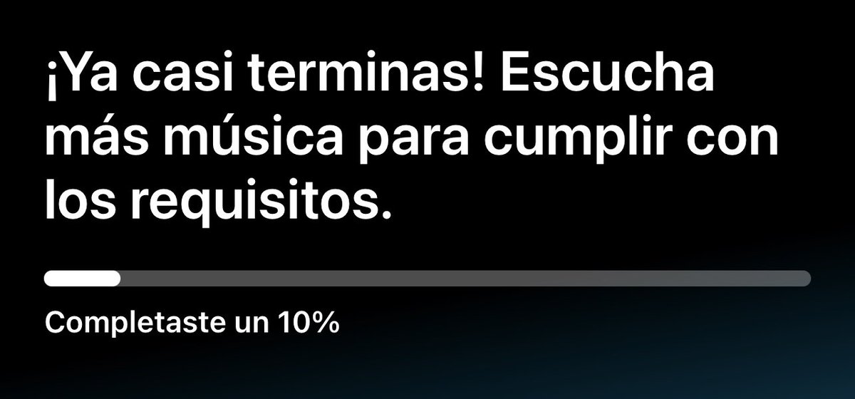 mitchcan1's tweet photo. La mayor prueba de que estuve mal este año y que no soy yo es que ni siquiera pude escuchar la suficiente música para tener el Replay de Apple Music 🥲 https://t.co/HOGaFSUD73
