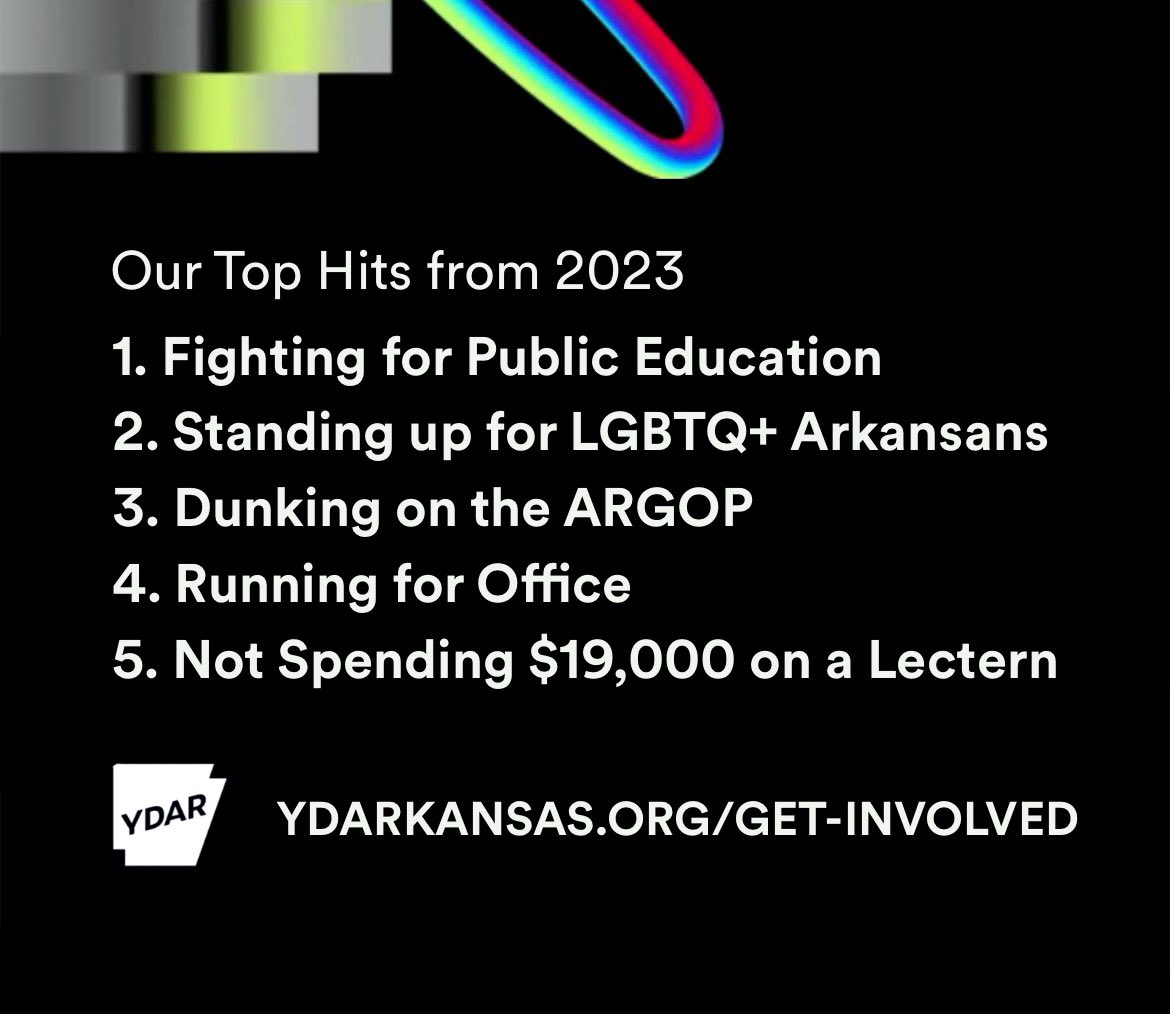 Our #Wrapped just dropped — we were in the top 0.01% of fighters for Arkansas's future!

Sign up at the link in our bio to be this cool in 2024 😎