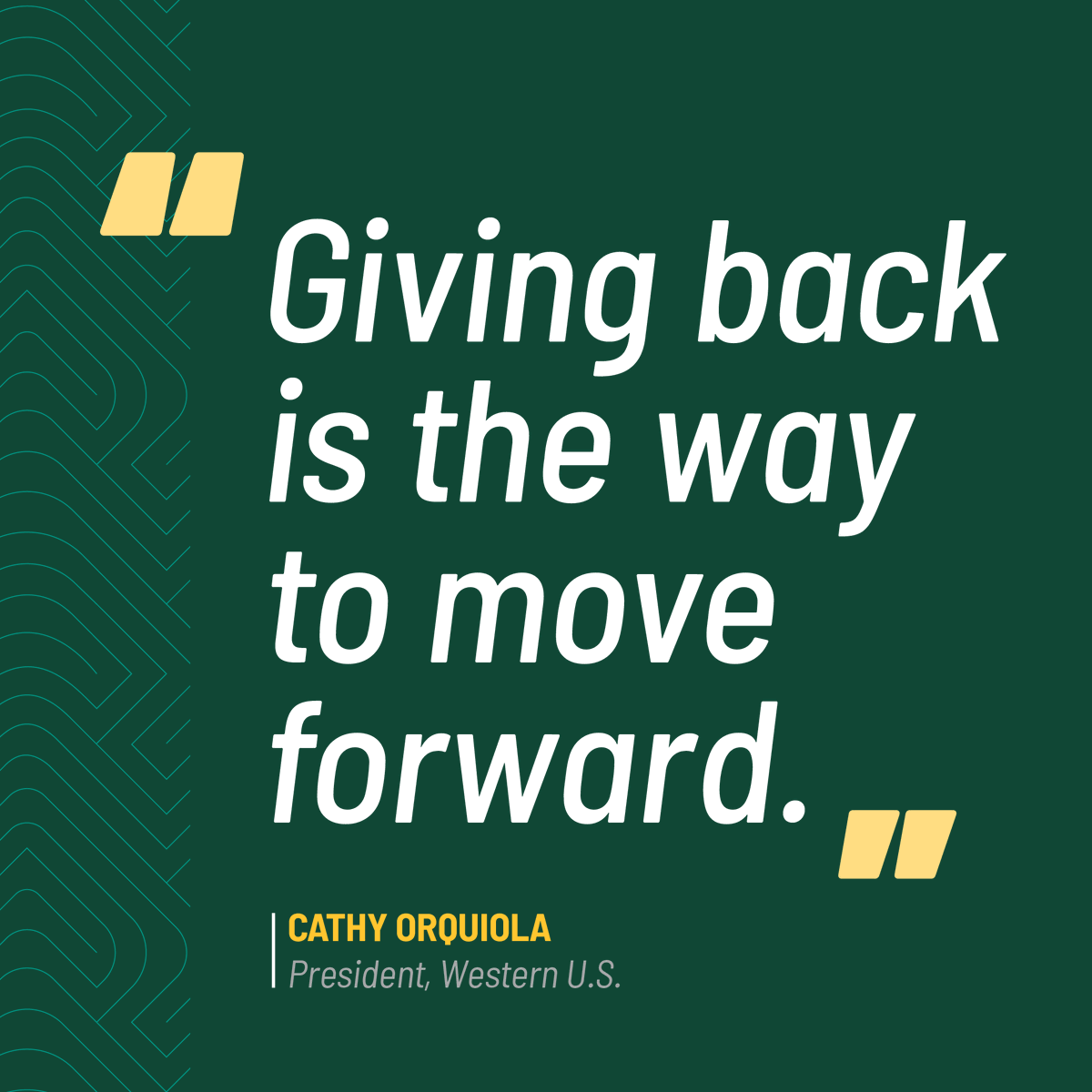 CathyOrquiola's tweet photo. "Giving back is the way to move forward."
 
Embracing the power of mentorship and supporting each other's growth leads to progress for all. Let's keep pushing forward together! 💪 
 
#GiveBack #PayItForward https://t.co/N2Zu3op8Qn