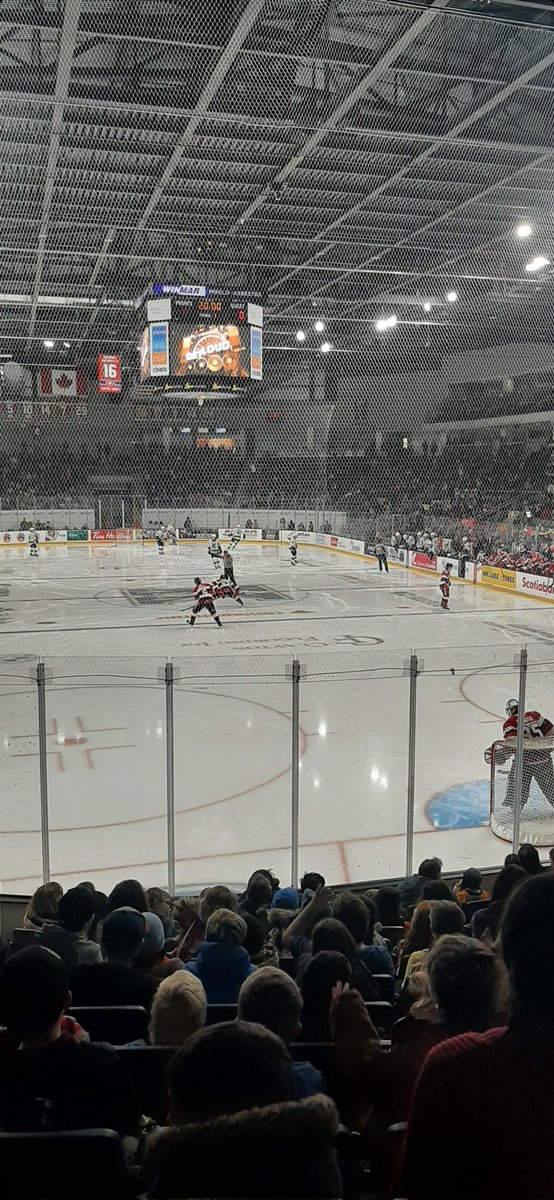 MissB_Polson's tweet photo. We're enjoying the Kingston Frontenacs hockey game 🏒  today! @PolsonPark_LDSB https://t.co/1cvSjMUyKv