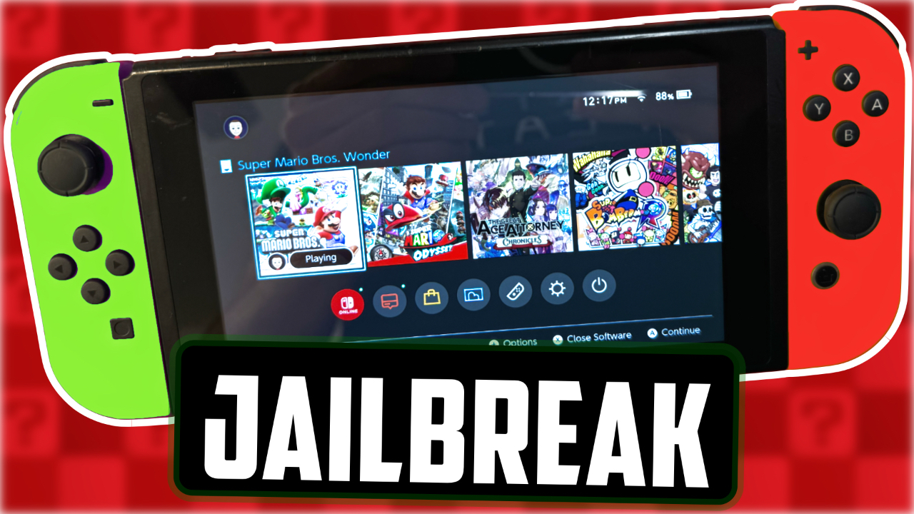 Nintendo switch cheap jailbreak play online