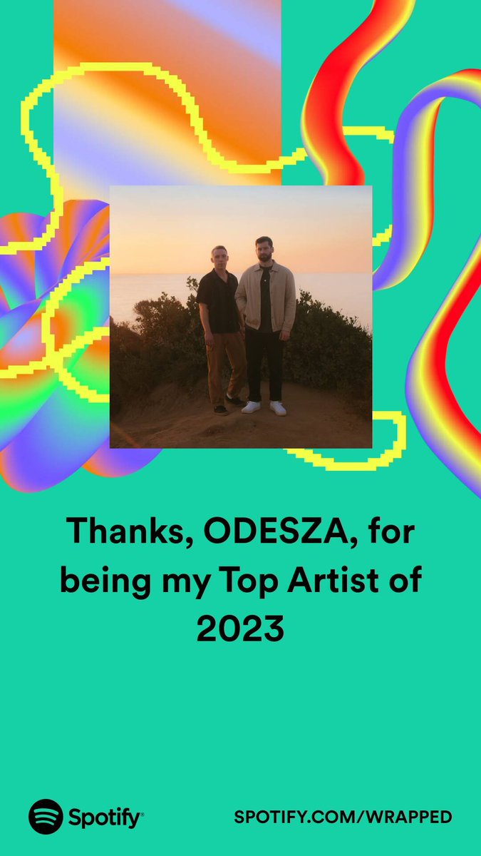 PasianPM's tweet photo. Giving thanks to ODESZA for all the music. This year I couldn’t stop listening to Falls. #SpotifyWrapped 
https://t.co/61nkVg6OGg https://t.co/fg5V1edOlX