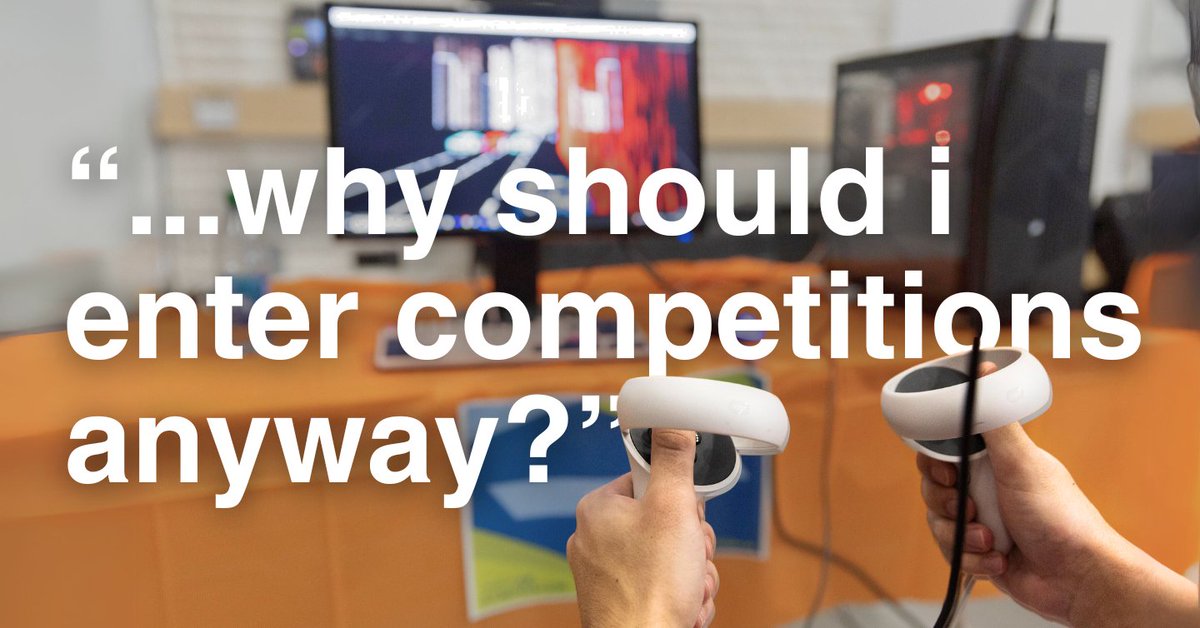 Entering in competitions has several perks! 🏆 It boosts your resume/portfolio, provides networking opportunities, and showcases your IGM education 👀 Check out our list to join in now: brnw.ch/21wESiT 💻