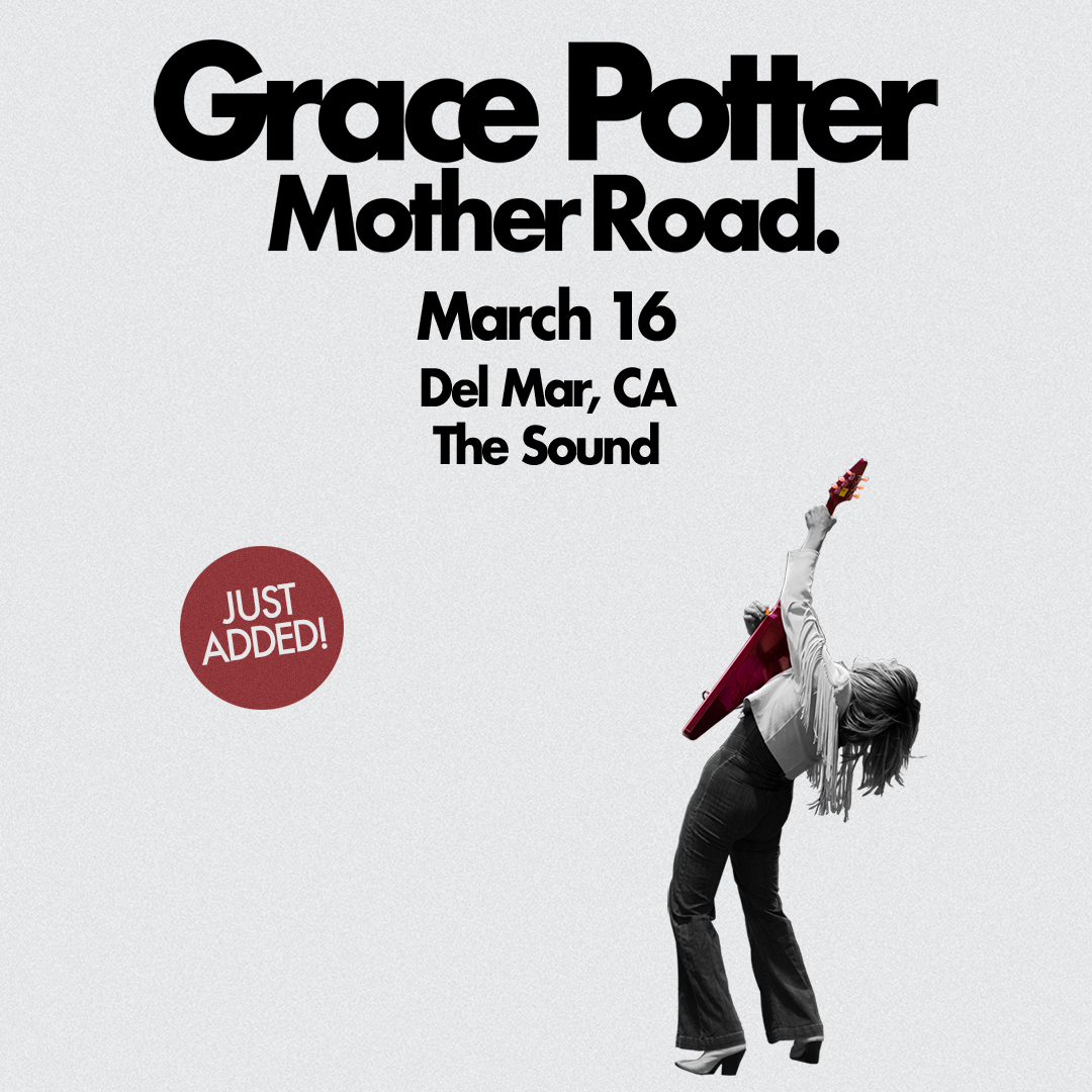 JUST ANNOUNCED: We welcome @gracepotter to The Sound for the Mother Road tour on March 16th! 🎵 VENUE PRESALE: TODAY (11/29) at 10AM PUBLIC ONSALE: Friday (12/1) at 10AM 🎟️ ticketmaster.com/event/0A005F76…