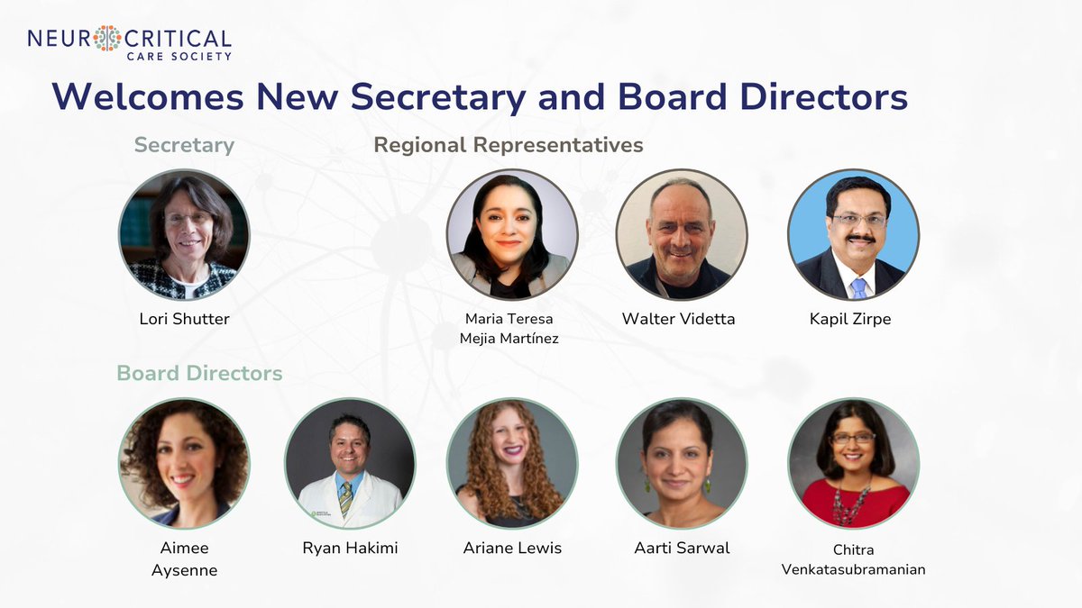 NCS welcomes our new secretary and board directors! We appreciate your leadership of our society and look forward to 2024.