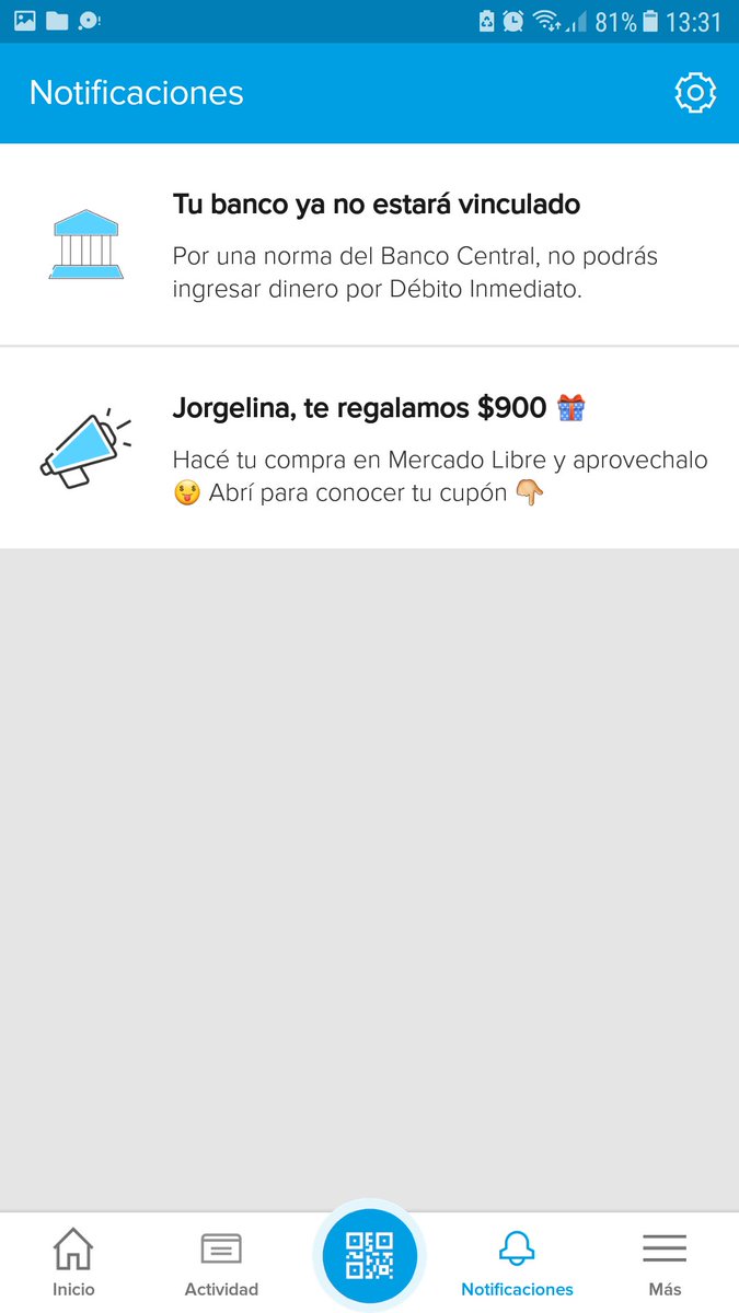 jorchi's tweet photo. Alguien sabe por qué el BCRA dispuso esto para usuarios de Mercado Pago? https://t.co/ZaZpRX6K6J