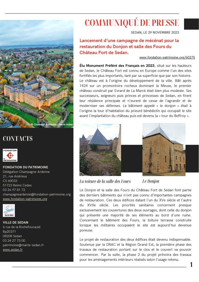 Ville de Sedan tweet media