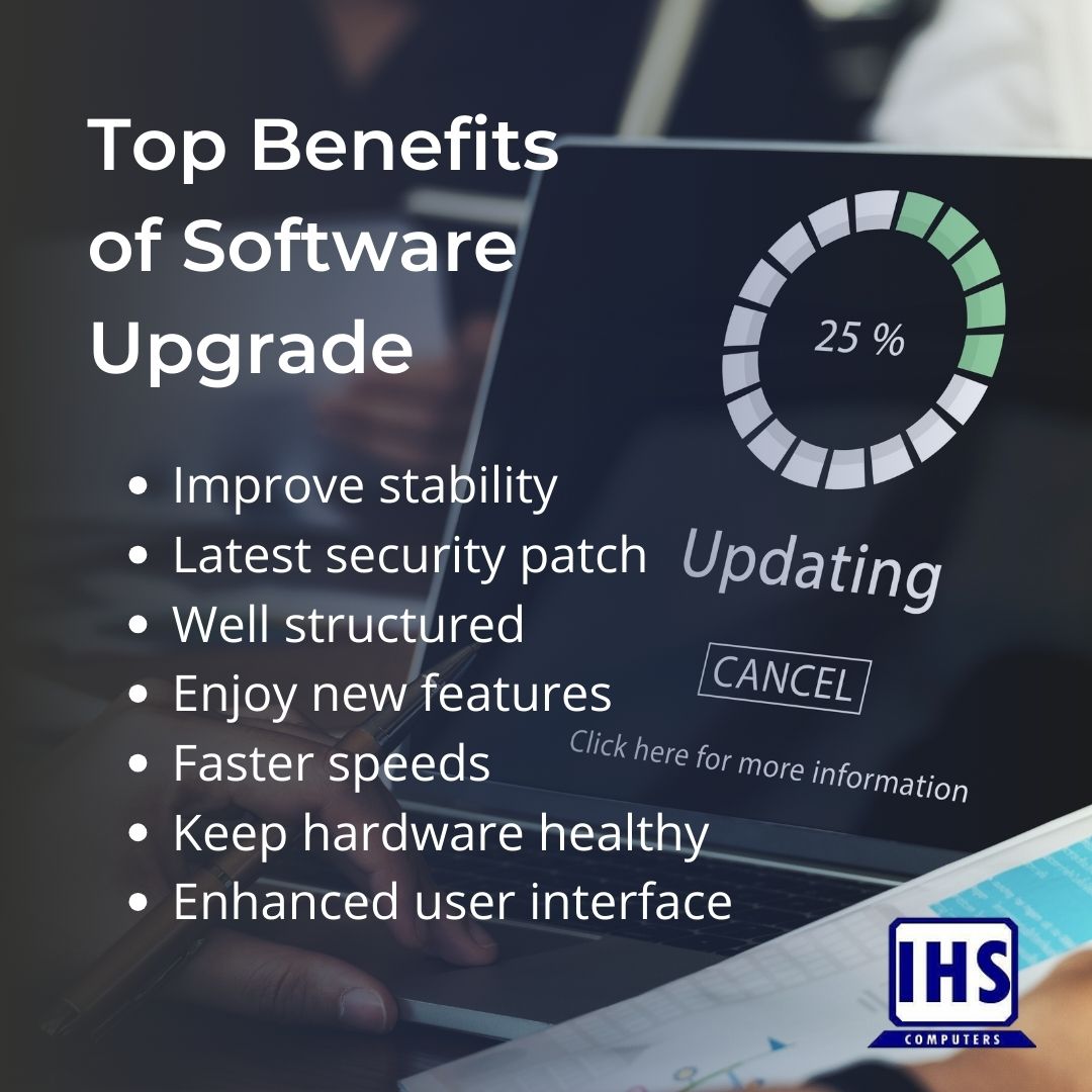 Upgrading software can easily lead to enhanced network security, an increase in productivity, improvement of morale, and lower costs. #repair #itservices #pcrepair #laptoprepair #networking #pcrepair #computerupgrade #consult #professional #pcrepair #computersetup