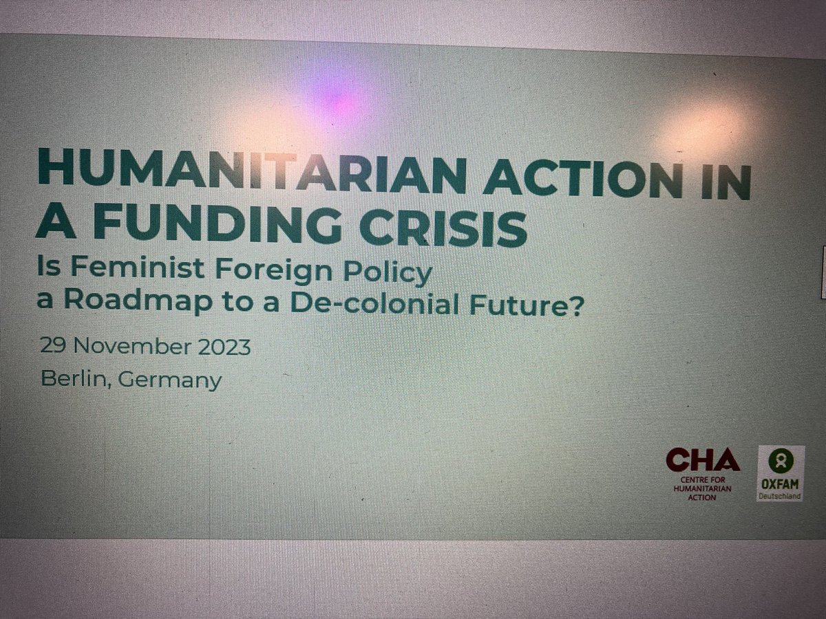 I am grateful to listen & learn from @communityheal10 who is a powerhouse & knows what it means to be a local actor. Regarding #localisation she says “international NGOs don’t have to worry”, but asks them to be honest & then “let us go as a team” 👏🏼✊🏼