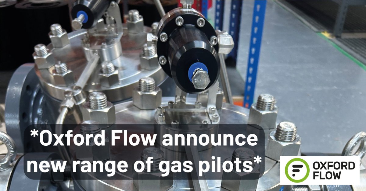 Oxford Flow launch new range of pilot valves for the IM series gas regulators - available for all pressure ratings between 13mbar and 70bar together with pressure sustaining/creep relief pilots. oxford-flow.com/news/oxford-fl… #valves #gastechnology #Innovation
