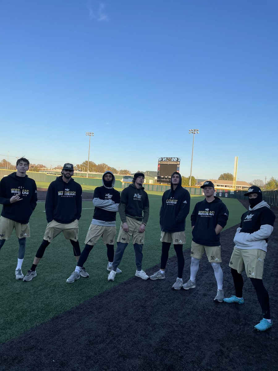 NEMCCBASEBALL's tweet photo. Team 30 yard dash 3.69 & 60 yard dash 6.76 champs #Black #FrigaGames #TIGERTOWN https://t.co/qxx3QjUG2R