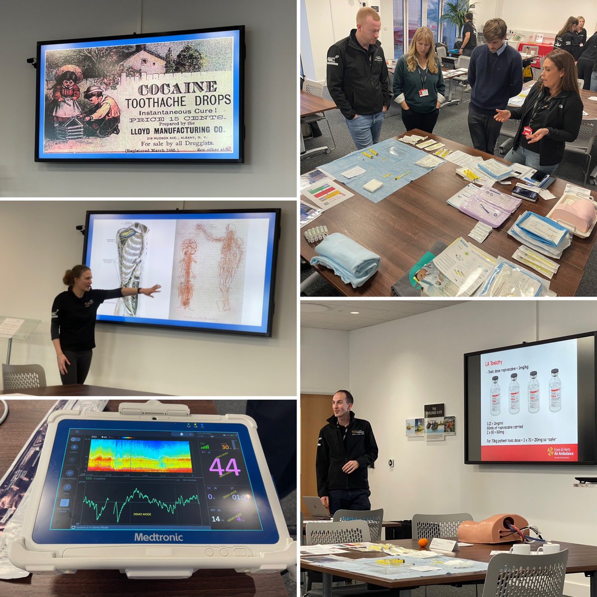 Ropivacaine for the soul! Thanks to all the contributors and <a href="/BurrellLisa/">Lisa Burrell</a> for a great <a href="/EHAAT_/">ehaat_</a> Regional Anaesthesia and Patient Experience Study day. FIB has an important place in prehospital care