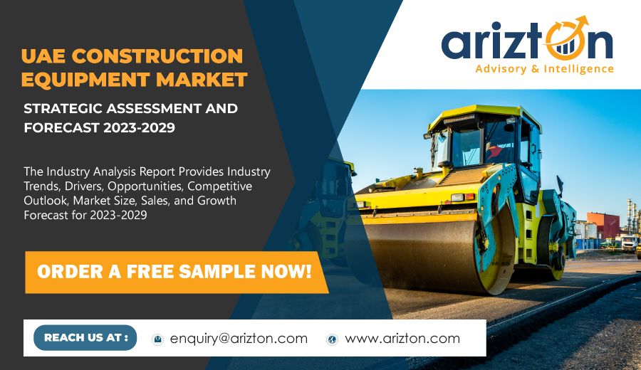 The sale of construction equipment in UAE market to reach 29,294 units by 2029 from 19,231 units in 2022. 
Know more: bit.ly/3slHzfZ
#UAEMarket #marketreserach #marketinsights #ariztonresearchreveals #markettrends #constructionequipmentmarket