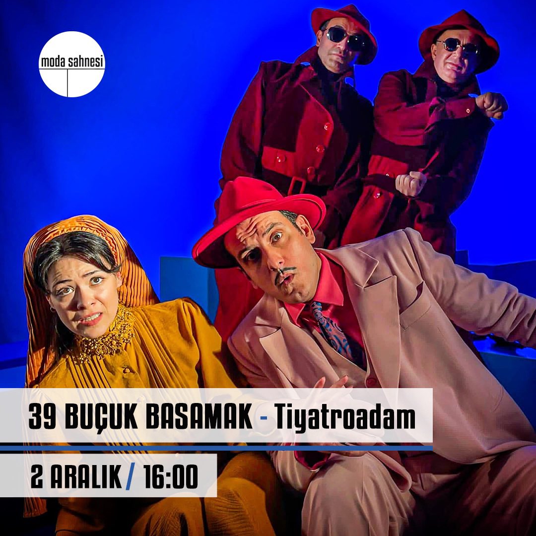 modasahnesi's tweet photo. 39 Buçuk Basamak 
2 Aralık, 16.00
@Tiyatroadam 

Bilet almak için🔻
https://t.co/O2Uxp6sqCX

#39buçukbasamak #tiyatroadam #modasahnesi https://t.co/VIKrxdeewc