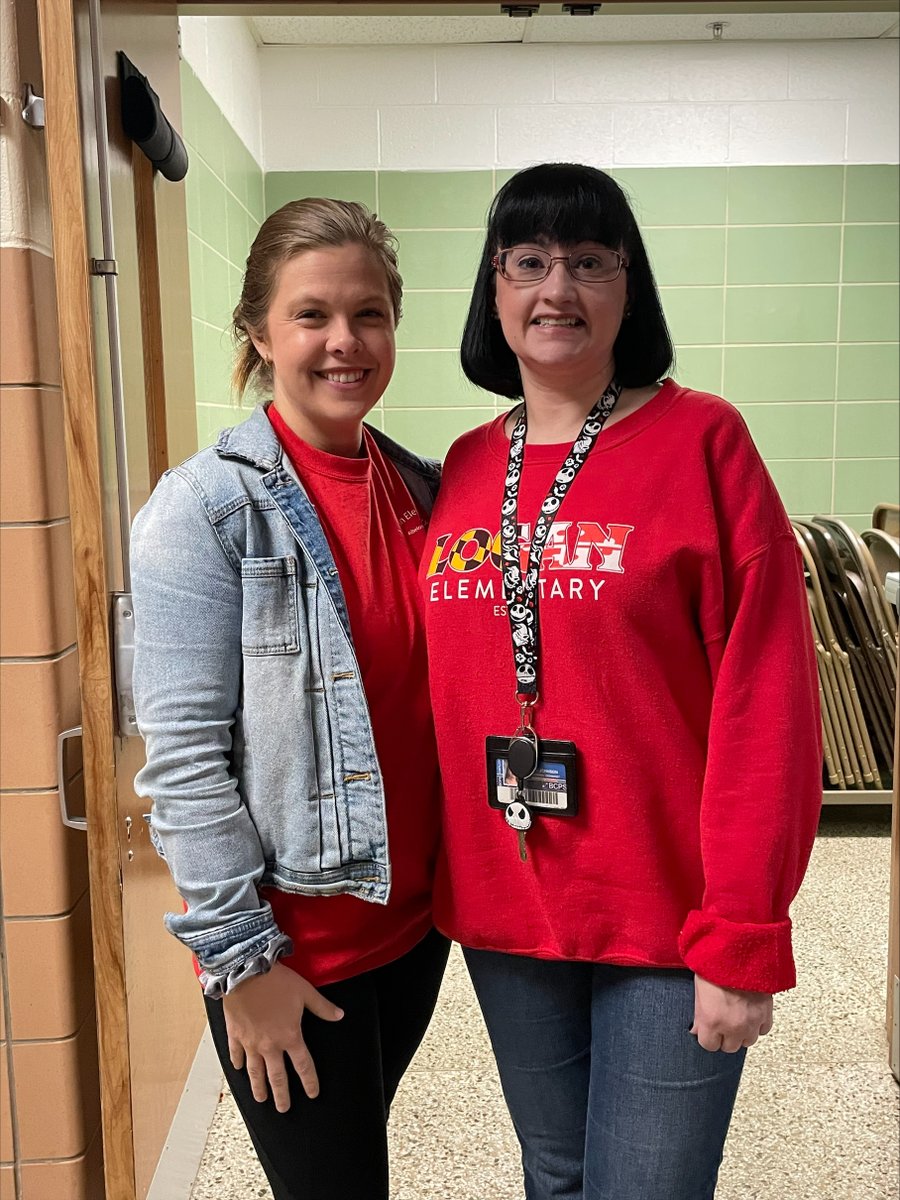 Logan ES is #RedforEd! <a href="/BaltCoPS/">Baltimore County Public Schools</a>