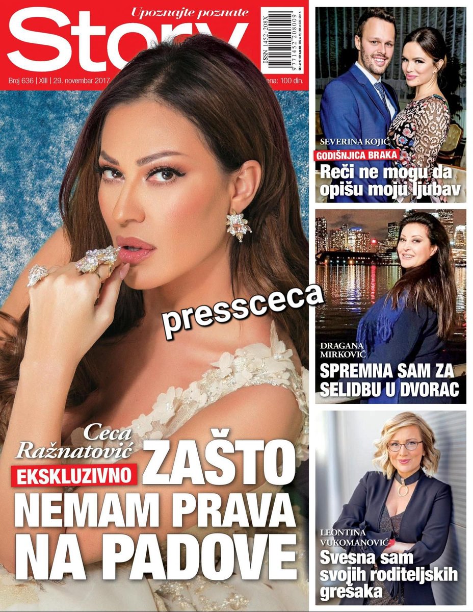 PressCeca's tweet photo. 📌 29.11.2017 Story magazin 🧾
#Ceca #Ceca2017 #CecaRažnatović #CecaIntervju #CecinIntervju #StoryMagazin https://t.co/bJB14RMUwR
