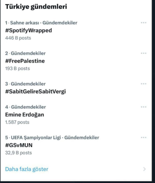 Gündeme 3. sıradan girdik arkadaşlar asılmaya devam tüm bu tagı paylaşanları retweet etmeyi unutmayınız
#SabitGelireSabitVergi