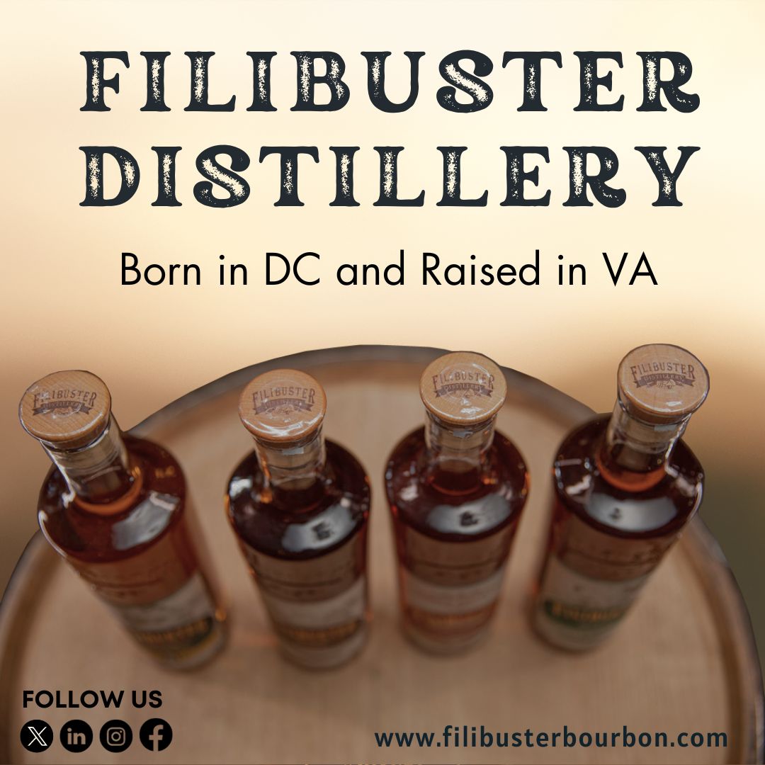 FilibusterDC's tweet image. Sipping on the smooth, handcrafted spirits from Filibuster Distillery - where every drop is a masterpiece. Cheers to quality and craftsmanship! 🥃 #FilibusterDistillery #CraftSpirits #SipInStyle