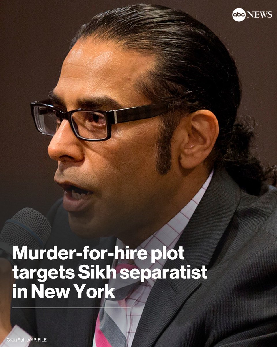 An Indian national has been charged in New York with plotting to kill a Sikh separatist, a scheme uncovered earlier this year by a consortium of law enforcement officers working an undercover drug case. trib.al/l7dpIij