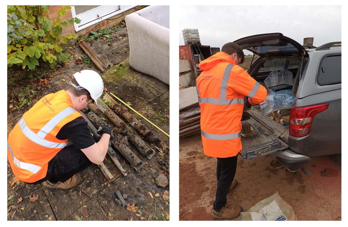 rj_ltd's tweet photo. As Alex approaches the half way point on his Geotechnical rotation as part of his degree apprenticeship, he has been out on site assisting our engineers and learning about in-situ strength testing and soil logging.

#apprenticeship #geotechnical #learninganddevelopment https://t.co/mE9QOtbEq4