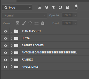 L'importance de bien nommer ces dossiers.
