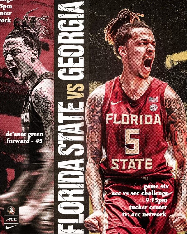 FSUHoops's tweet image. Seminoles.  Bulldogs.  Tonight.  Donald L. Tucker Center.