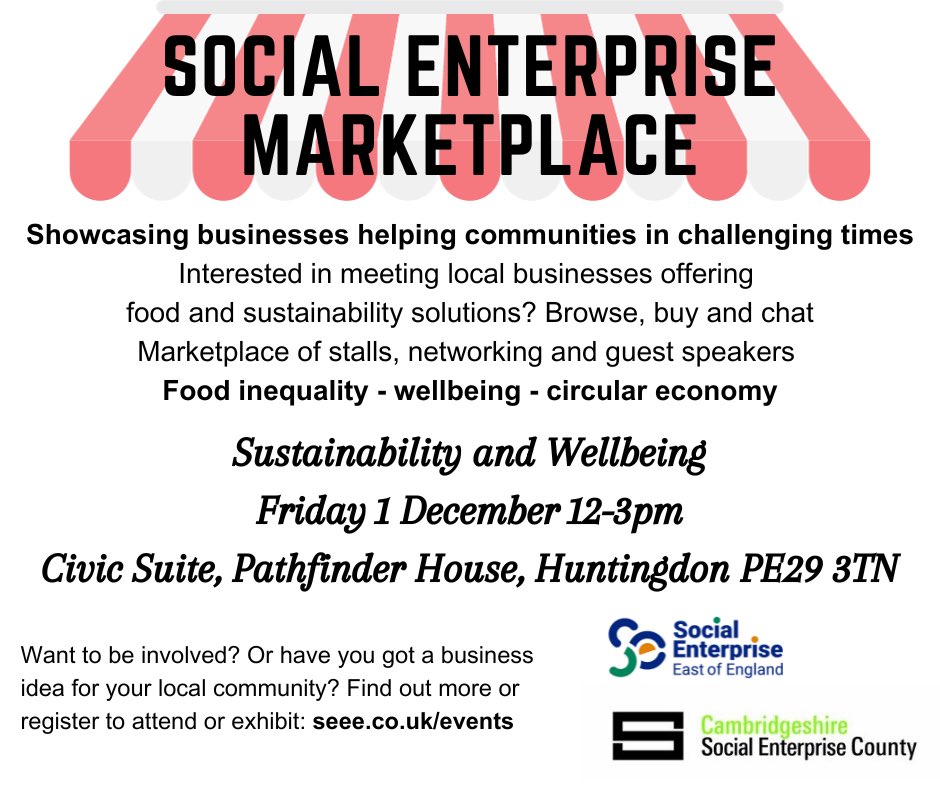 Any lovely #stneots people fancy a trip up the A1 on Friday to visit this brilliant event? <a href="/StevoGreenall/">Ste Greenall of Black Cat Radio</a> <a href="/borofergie/">Stephen Ferguson</a> <a href="/Clair_Slade/">Clair Slade Low Sheriff of Huntingdonshire</a> <a href="/abclifesupport/">ABC Life Support CIC</a> <a href="/StNeotsHour/">St Neots Hour</a> <a href="/StNeotsTownFC/">St Neots Town F.C. Official</a> <a href="/stneotsmayor/">Mayor Of St Neots</a> <a href="/NikJohnsonCA/">Dr Nik Johnson</a> <a href="/huntspost/">Hunts Post</a> <a href="/SEeastofengland/">SEeastofengland</a> <a href="/SocialEnt_UK/">Social Enterprise UK</a> hope to see you there!!