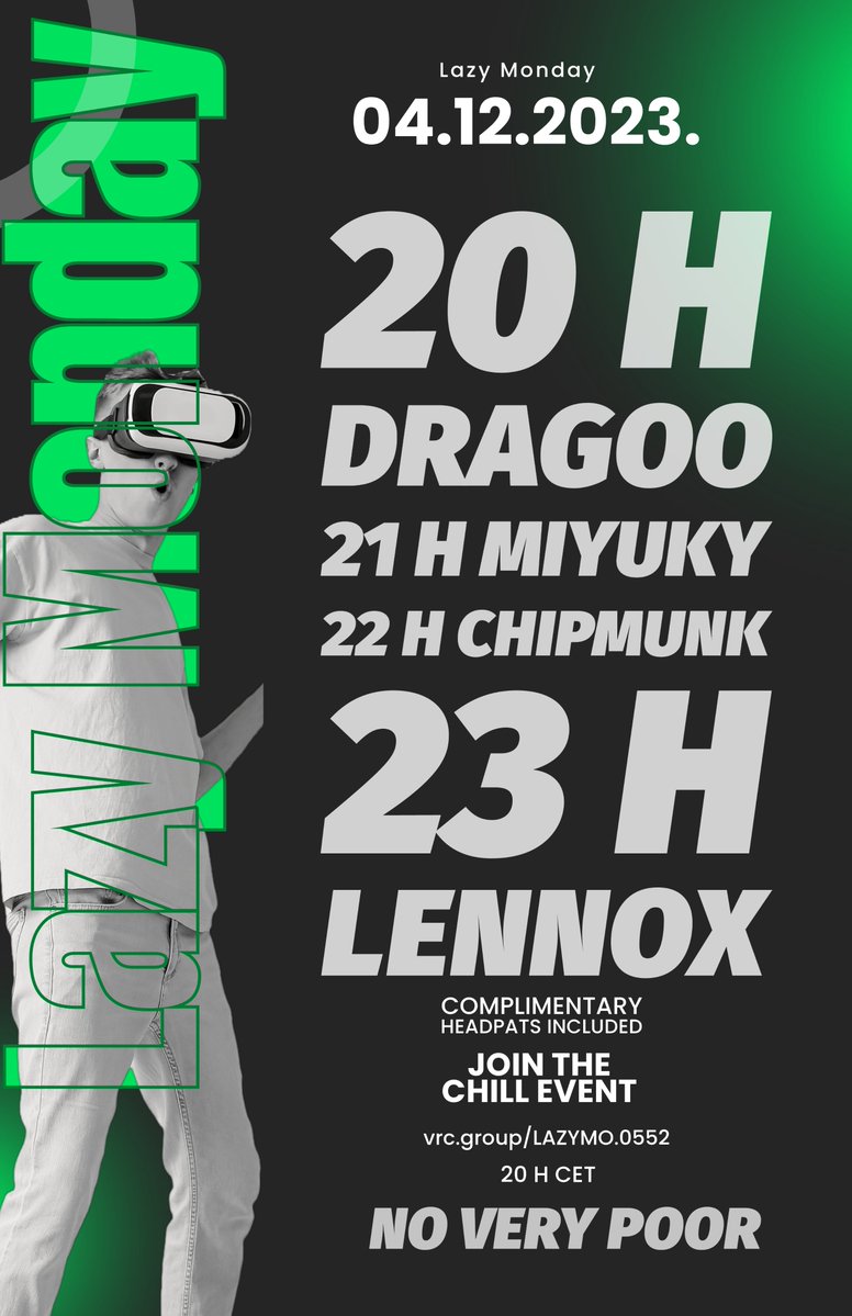 Experience the ultimate chill vibes with <a href="/DragooVR/">Dragoo</a> <a href="/notDJMiyuky/">Miyuky</a> <a href="/Chipmunk__69/">Chipmunk69</a> @JakoFranz