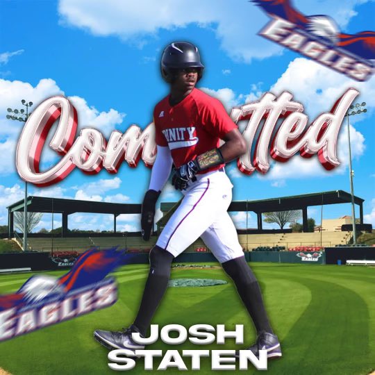 I am blessed and excited to announce my commitment to play baseball at Northeast Texas CC. I would like to thank God, coaches that helped in my development and everyone that supported me through this journey. Go Eagles! 🦅