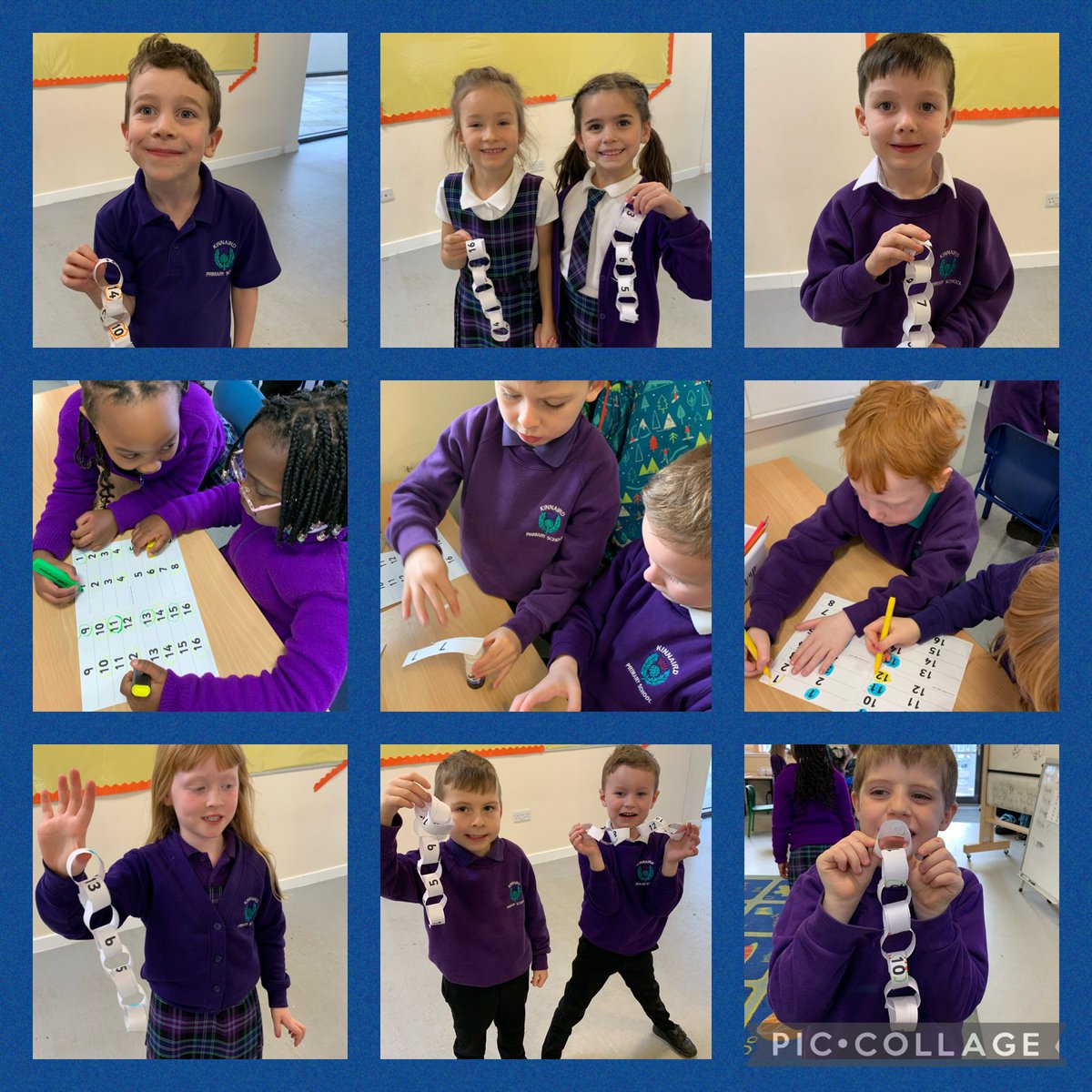 This week <a href="/KPS_Primary2M/">Miss Mitchell</a> have been revising odd and even numbers. We discussed how to recognise if a number is even or odd and practised counting in twos to help us. We then made odd and even number paper chains. 😊