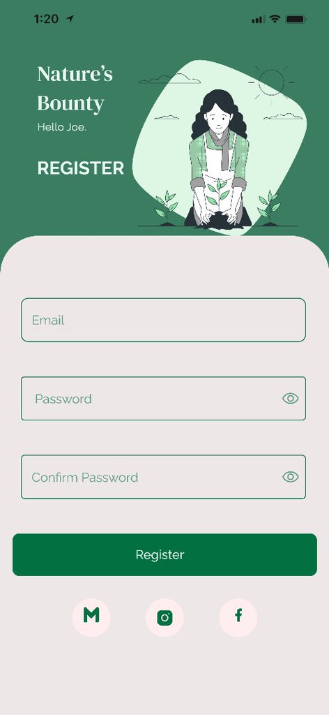 bholuwar's tweet image. &quot;Embark on a design adventure with my veggie garden signup page! Excited to explore this creative side of my design journey. Join me in crafting delightful user experiences! #DailyUI #DesignAdventure 🌱✨&quot;