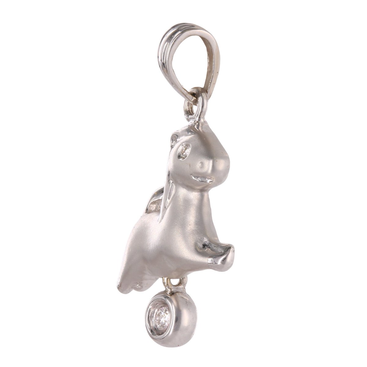 777Jewelry's tweet photo. 18k White Gold Little Pony Diamond Charm Baby Pendant🐴✨ Crafted in 18k solid white gold with a total carat of 0.05, When They wear this Pendant They'll have a reminder of their strength and that you are always there for them.  #DiamondCharm #GoldPendant #KidsJewelry #777Jewelry https://t.co/63SYOXaFpg