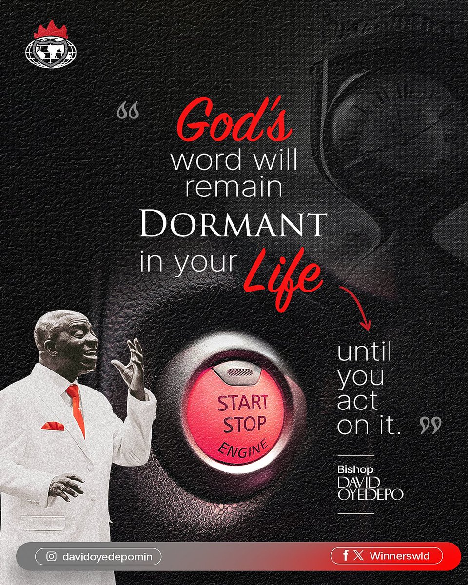 WinnersWLD's tweet photo. A proof of your faith in God's word is your action. https://t.co/p8JdcHI9Mf