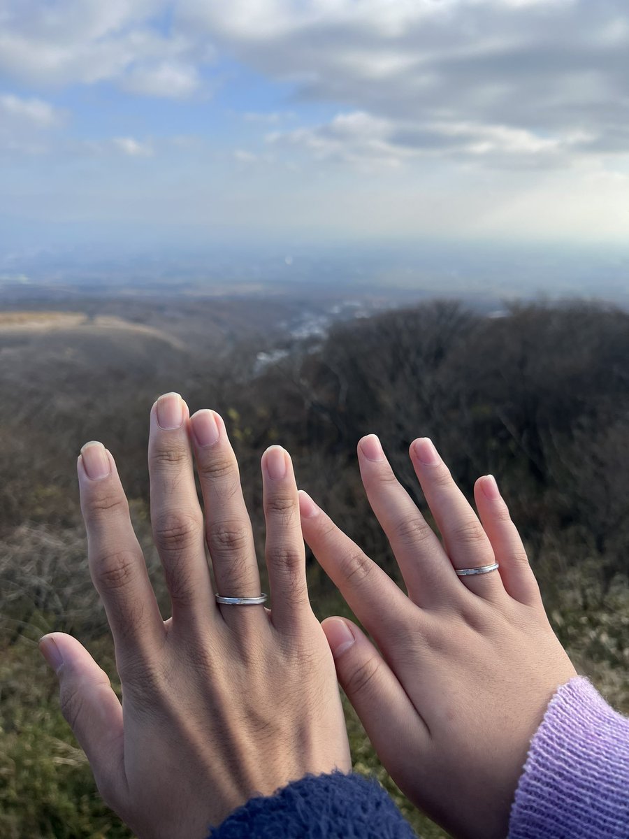 M3o_ek's tweet photo. 幸せを手に入れることができた!!
毎日幸せすぎてやばい💞 

 #カップル  #ペアリング https://t.co/L4VH7o8OJ3