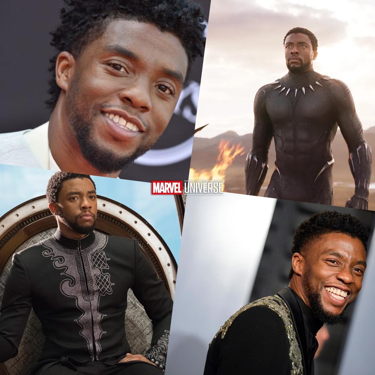 MarvelBRNews's tweet photo. Feliz aniversário, Chadwick, saudades! 🖤

O ator estaria completando 47 anos de idade hoje. https://t.co/nhGMXpsaVM