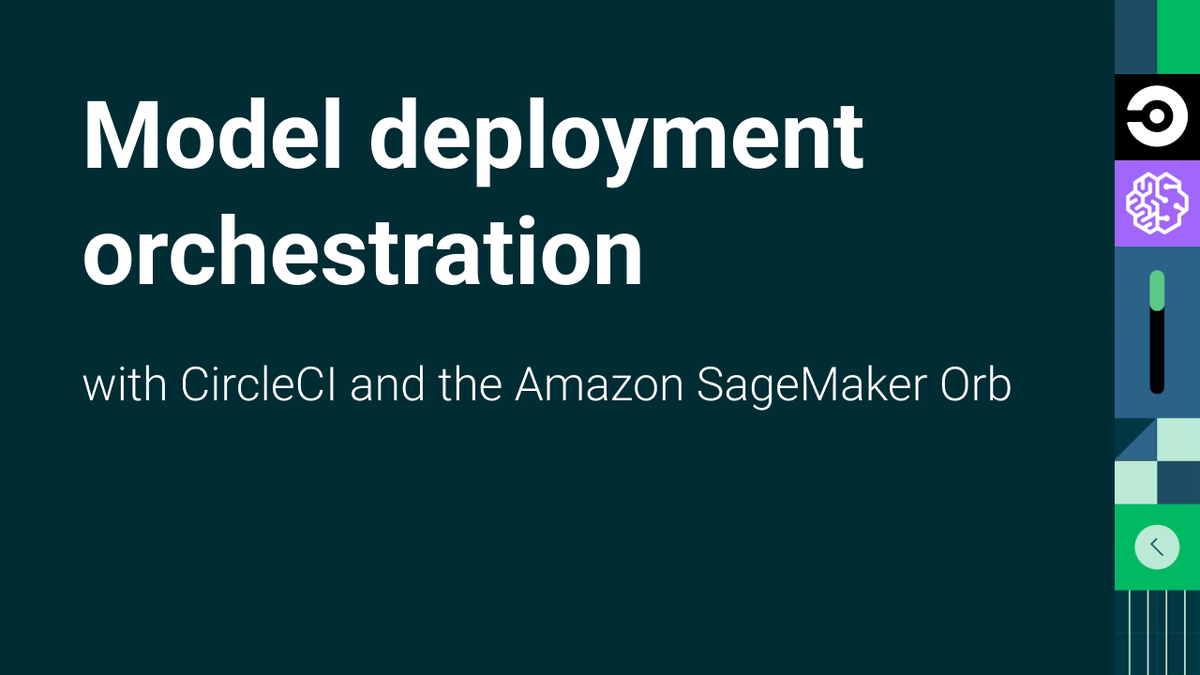 CircleCI's tweet image. 🌐 Fresh and new - introducing our #Sagemaker Orb. Deploy models effortlessly, simplify #deployment orchestration, have zero downtime releases, manage versions across environments, and rollback deployments within the CircleCI interface. 🚀🛠️

 ▶️: youtu.be/KiSCvVn2G4g