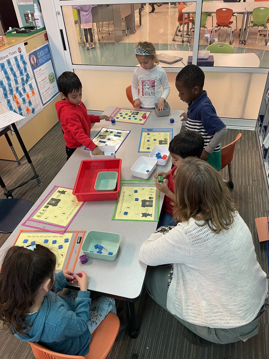 RRISDPK's tweet photo. Mathematicians at @JLJohnsonElem are practicing number sense and measurement skills in small group. Math stations are a great opportunity for students to review and develop skills in a meaningful way. #HQPK @PrincipalKUnger @myam2 @RoundRockISD https://t.co/B1fqqzu2EN