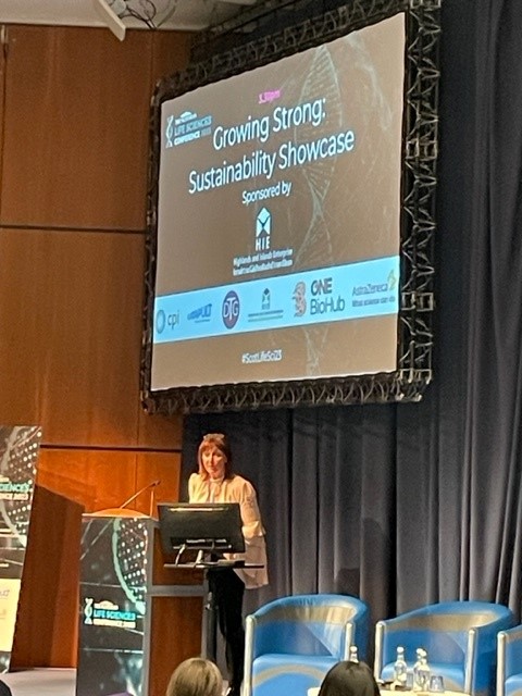#ScotLifeSci23 -inspiring day with excellent networking. Great to hear <a href="/HIEScotland/">HIE</a> Head of life Sciences Elaine Jamieson promoting opportunities for life science businesses to  grow at Campus and European Marine Science Park. <a href="/SRUC/">SRUC</a> <a href="/HILifeSciences/">H&I Life Sciences</a>
