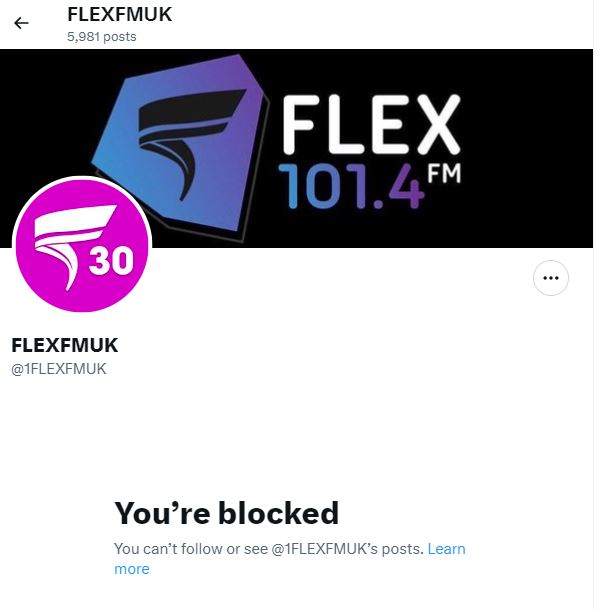 The Nigerian and African music industry should we careful dealing with @1FLEXFMUK

They took my money to promote my song and blocked me.

Also, they took the money for other Nigeria DJs/Radio Stations and blocked them.

I'm thinking of getting the UK police involved.