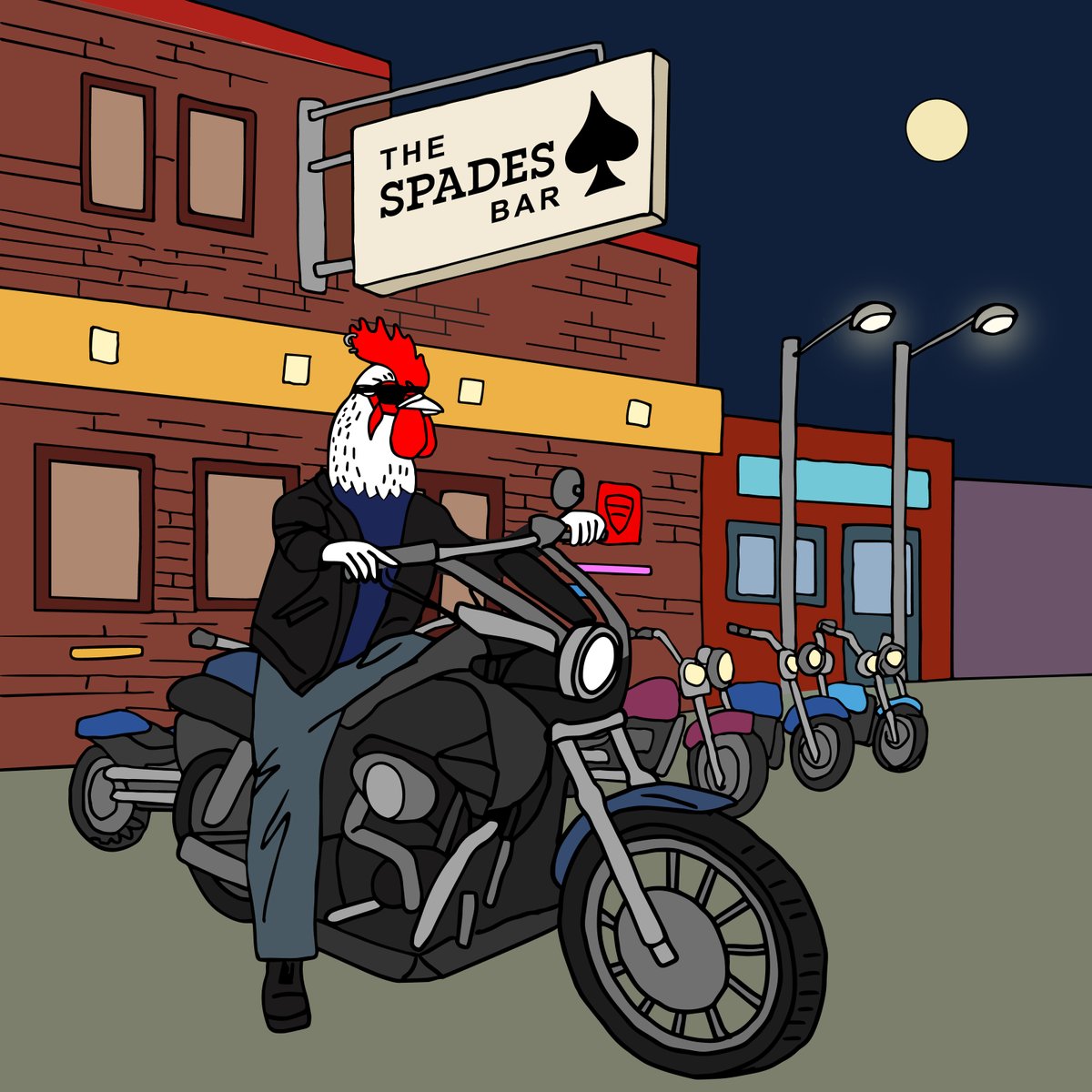 "Riders on the storm"

Let's mint. December 4 😎🏍️❤️‍🔥