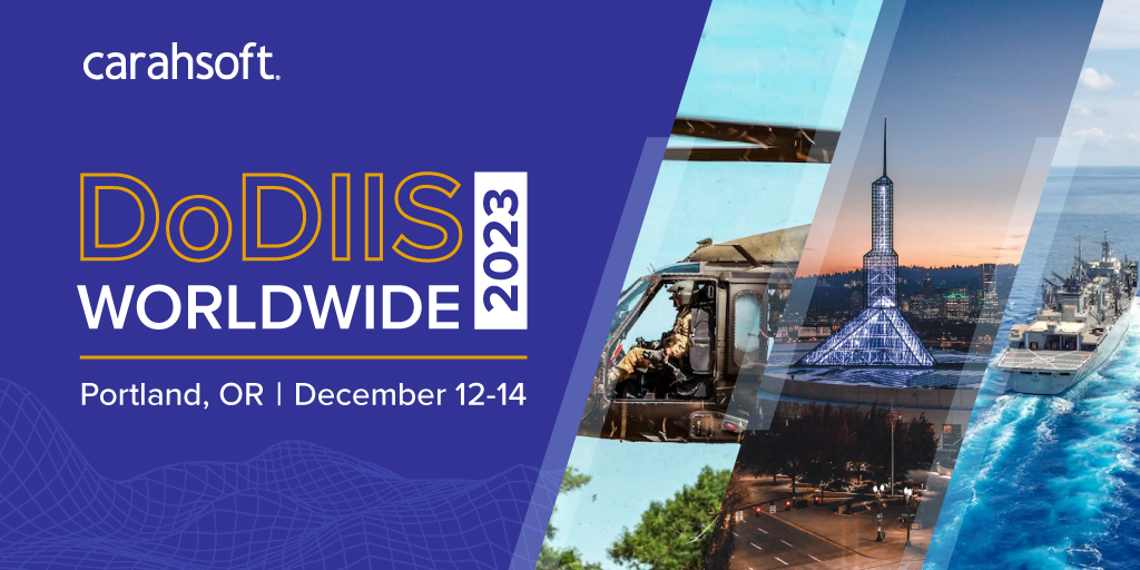 Carahsoft's tweet image. Attending #DODIIS2023? Don&apos;t forget to stop by our pavilion booth #906 from 12/13 - 12/14 to connect &amp;amp; network with government leaders &amp;amp; explore the latest IT solutions that push the industry forward. Learn more here: carah.io/DODIIS2023