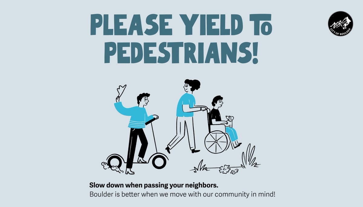 bouldercolorado's tweet photo. Letβs #ShareThePath! Boulder's vision for a sustainable future includes more micromobility options like e-scooters and e-bikes.
Learn how to use them and be good to our planet and good to your neighbors at: https://t.co/yPMmEjTrRf π΄π² https://t.co/GPxe5Fythu