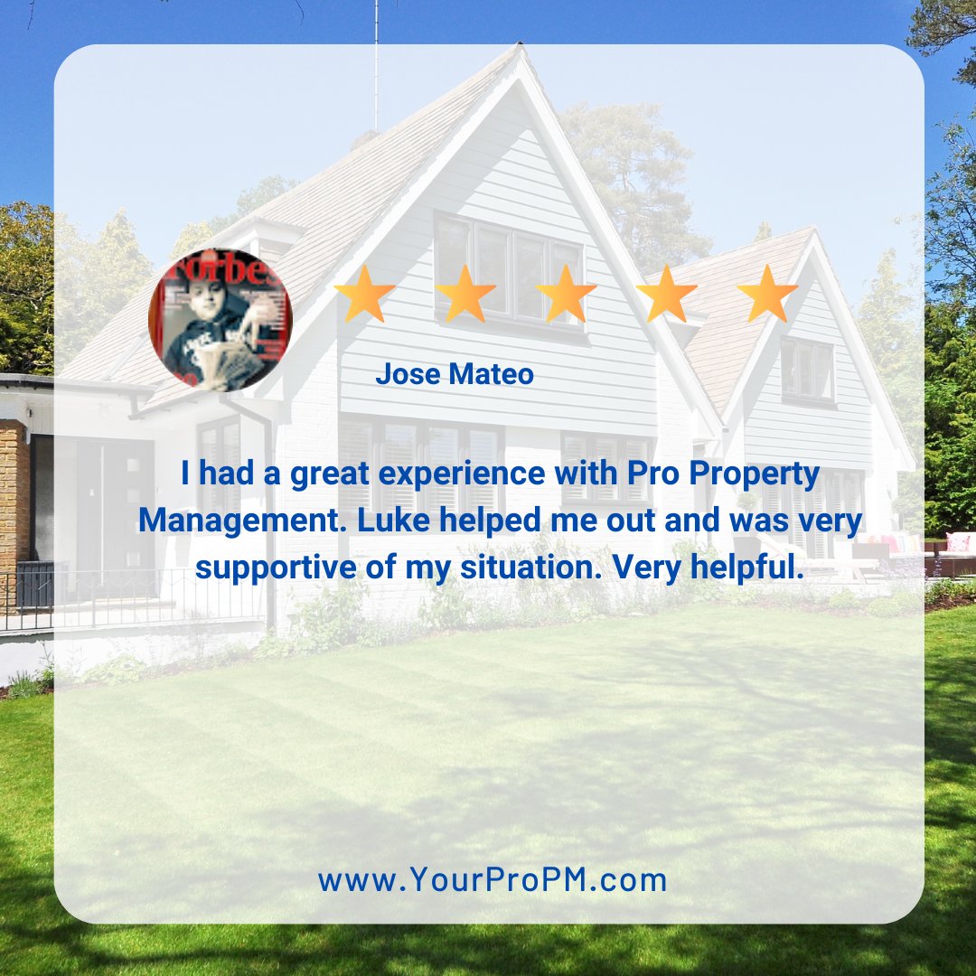 yourpropmct's tweet image. 🌟 Big shoutout to Luke Ramirez at Pro Property Management! 🌟
 
Thrilled to hear about your awesome experience. Luke&apos;s support and assistance made a real difference. Thanks for choosing Pro Property Management—we&apos;re here for you! 🏡
#propropertymanagement  #CustomerSatisfaction