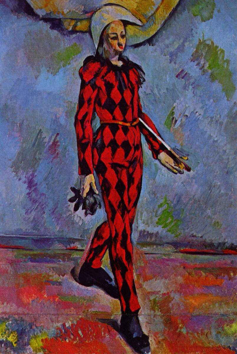 cezanneart's tweet photo. Harlequin, 1890 https://t.co/2lBe0la5zC https://t.co/7fIVftxYE3