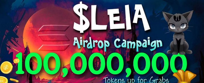 $LEIA Airdrop Campaign  

Join this telegram t.me/Leiaairdrop for instructions!    

DO NOT COMMENT WALLETS HERE!   birdeye.so/token/7usVzynP…

Like/Retweet    

#SOL $SOL #AIRDROP $LEIA #LEIA #MYRO $MYRO $BONK #BONK

Tag 5 People