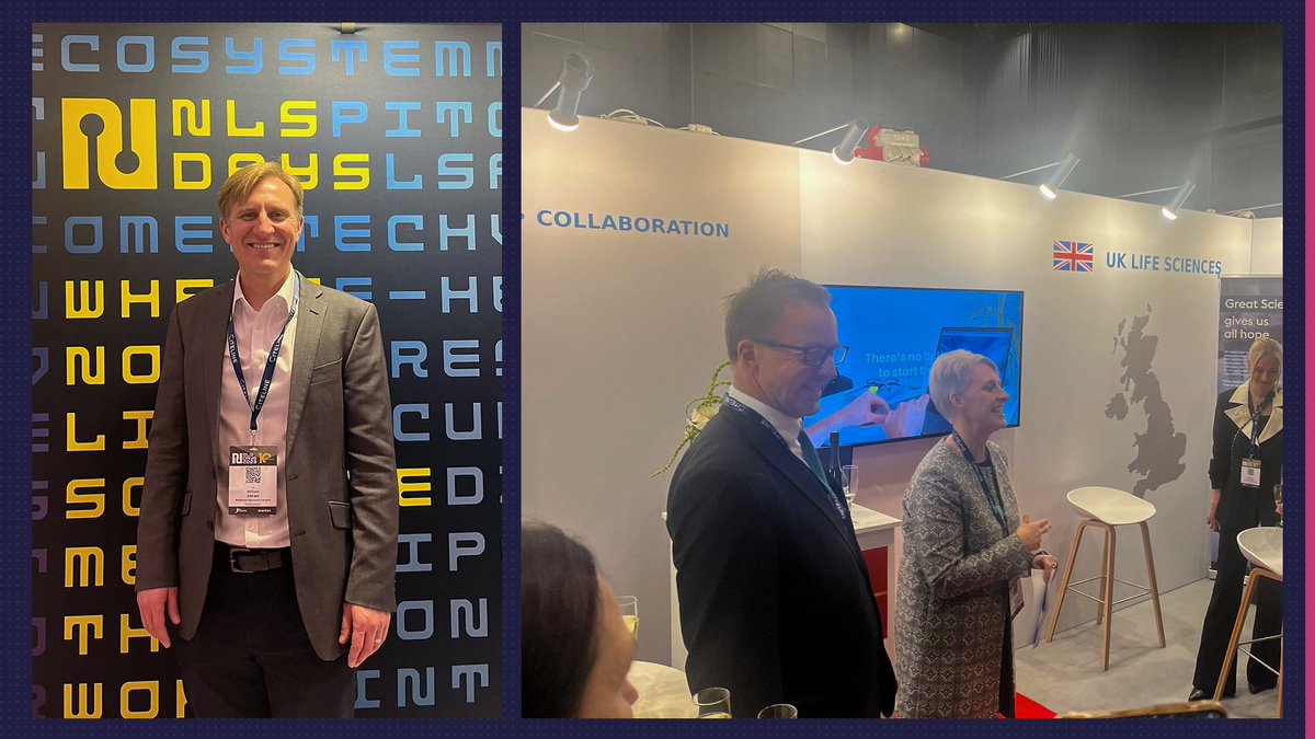 MedDiscCat's tweet photo. We are excited to be part of the tenth anniversary of @NLSDays, here for the first time in #Copenhagen. Dr William Drewe will be presenting a thematic session tomorrow at 2pm.
@tradegovuk_NW
#nlsdays #UKLifeSciences #LifeSciences #DrugDiscovery https://t.co/YkOdyPH1Gm