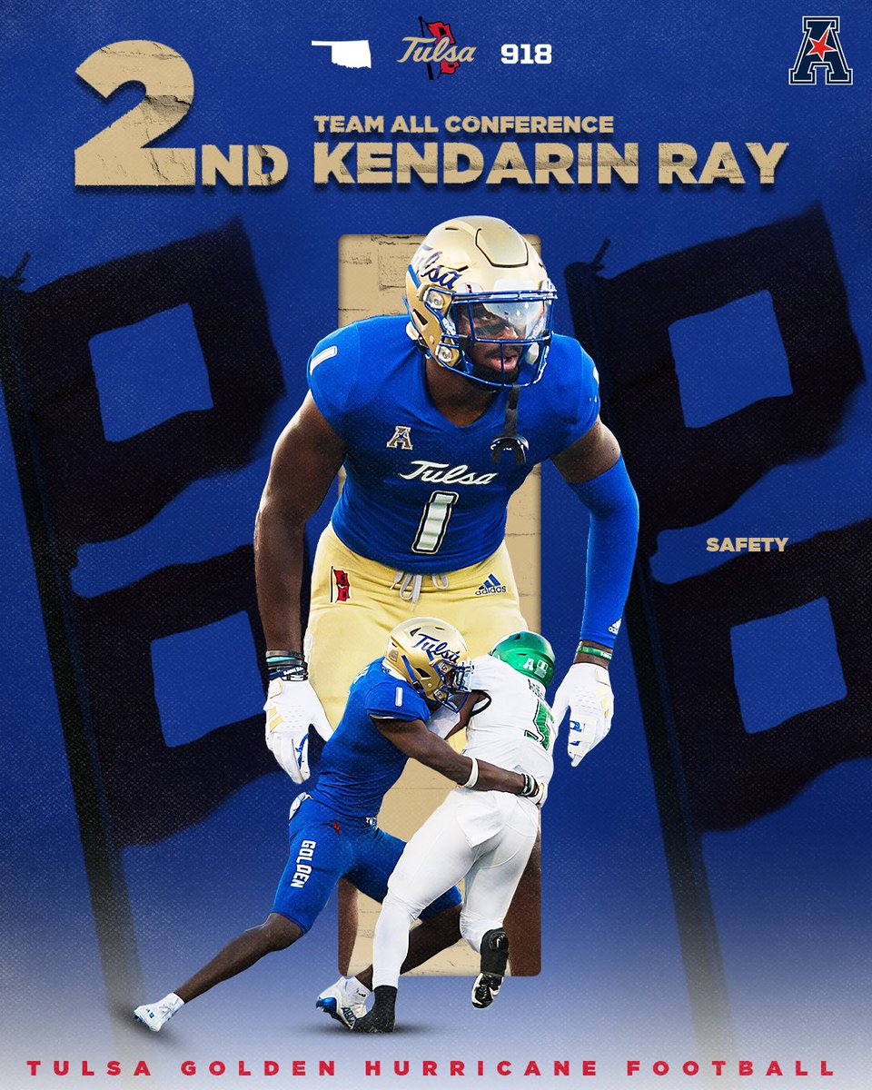 Congratulations to our guys Ben Kopenski &amp; <a href="/KendarinRay/">Kendarin Ray</a> for earning first &amp; second team all conference honors‼️ <a href="/American_Conf/">The American</a> 

#ReignCane👑🌀 | #FIGHT