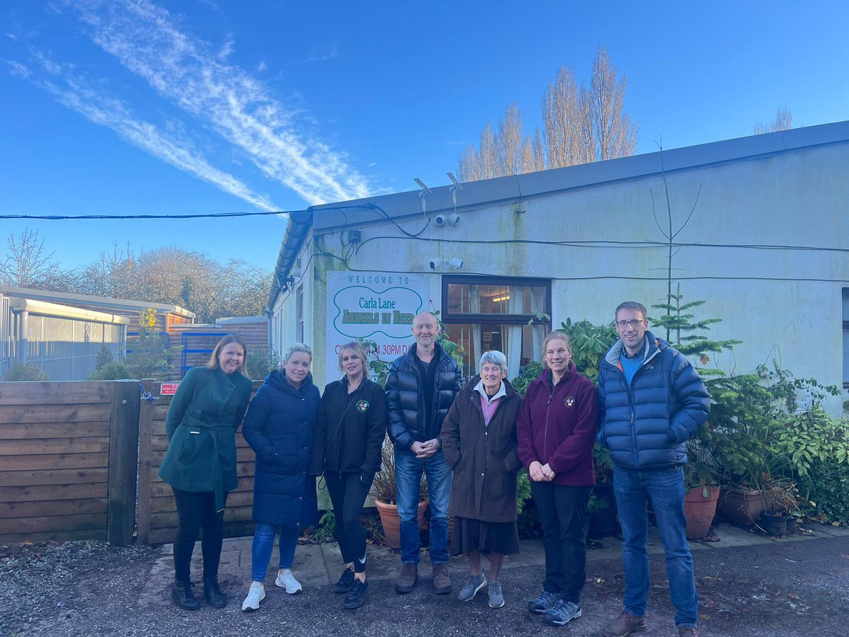 CEO_Battersea's tweet photo. This morning we were delighted to visited Carla Lane @InNeedAnimals - another Liverpool beneficiary of @Battersea_’s #PaulOGrady Tribute Fund. Our donation is funding an impressive new animal ambulance to support rehoming, vet runs etc. I have no doubt Paul would approve. https://t.co/oFIgE8b7AU