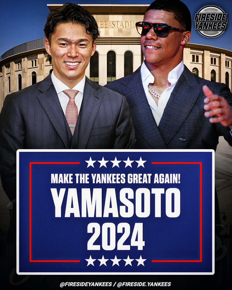 FiresideYankees's tweet photo. Make The Yankees Great Again‼️
#YamaSoto24 #RepBX #NYY https://t.co/uLIH7U5ut6