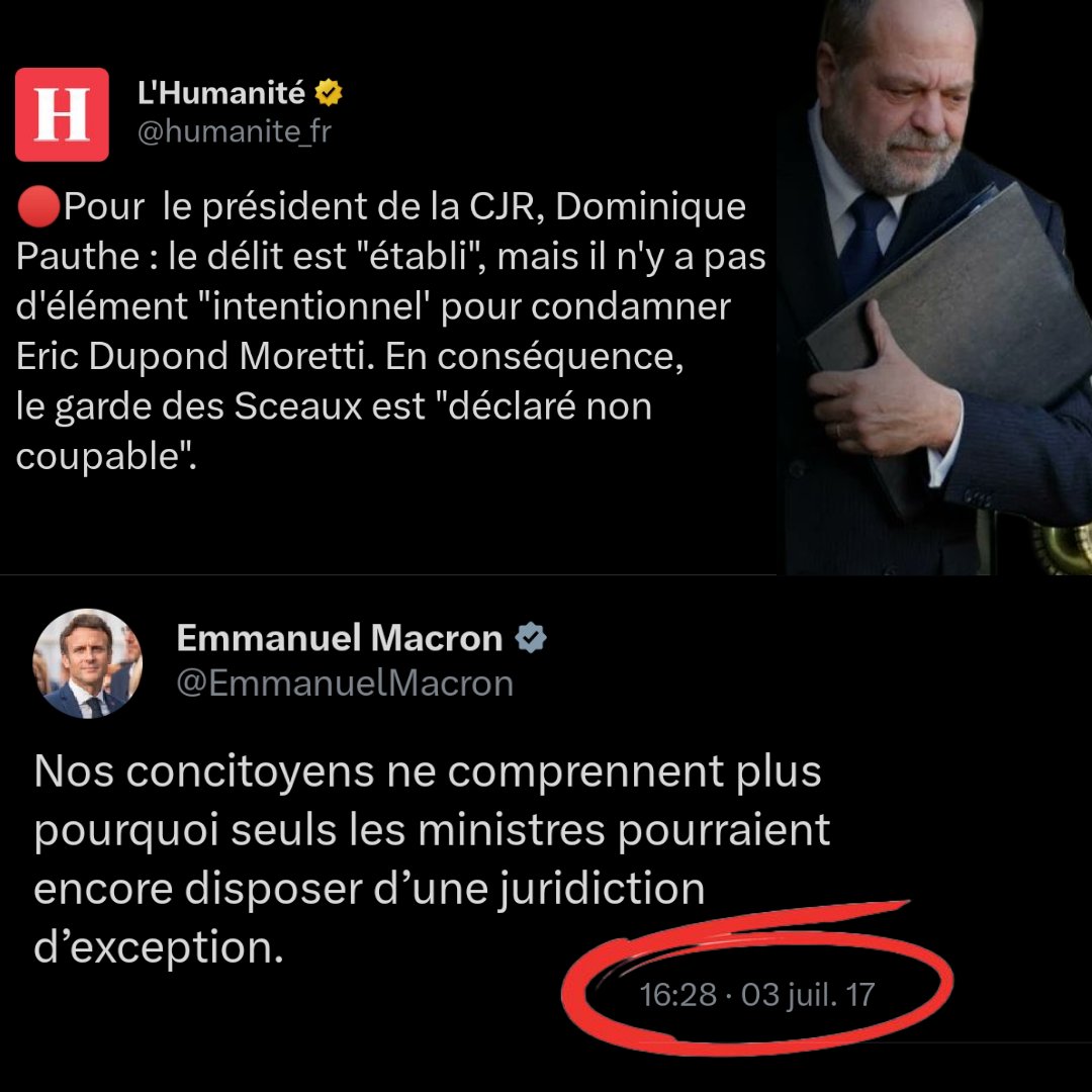 CerveauxNon's tweet image. La République de la honte. #DupondMoretti